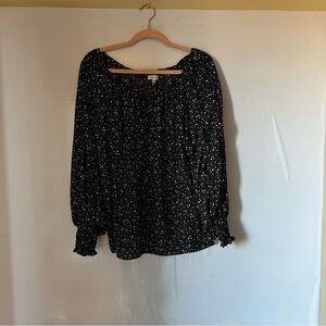 Long sleeve Max Studio blouse size large